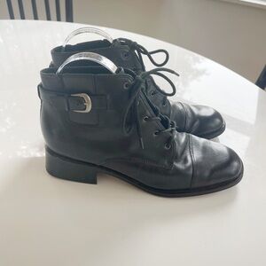 Vintage Karen Scott Leather Ankle Boots - 9.5